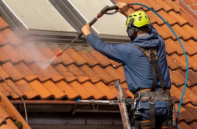 Démoussage et hydrofuge de toiture à Bouilland